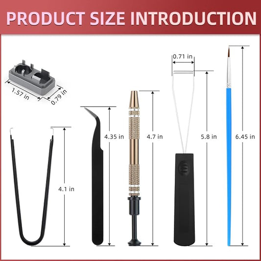 RUNJRX Keyboard Lube Kit with Switch Opener Tweezers - Image 2