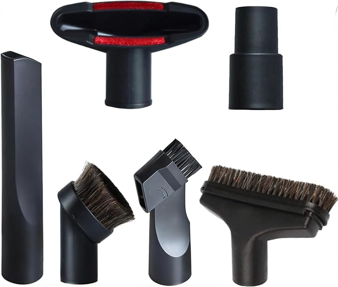 Vacuum Attachments Accessories Cleaning Kit Brush Nozzle Crevice Tool by GIBTOOL