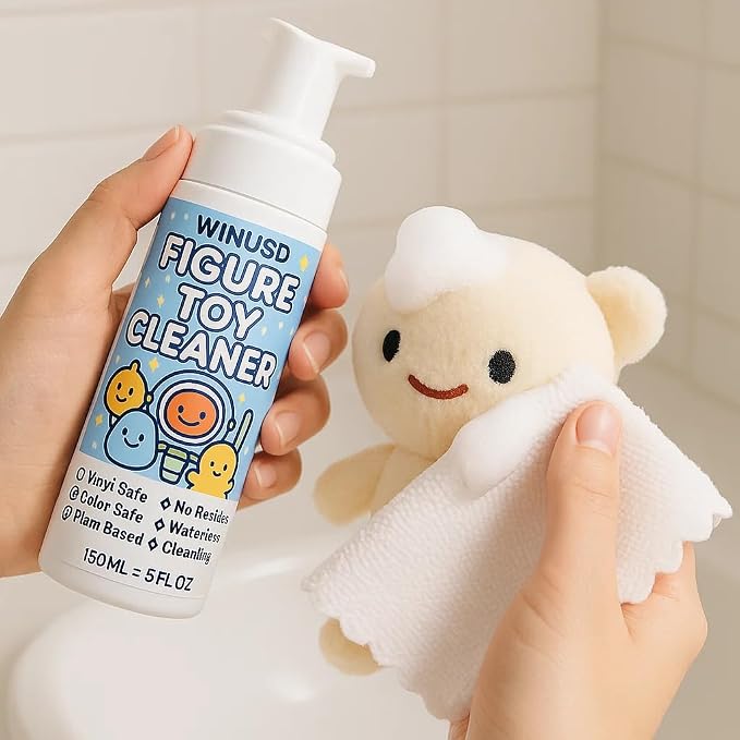 Figure & Plush Toy Cleaner - 5oz Foam Spray - Image 9