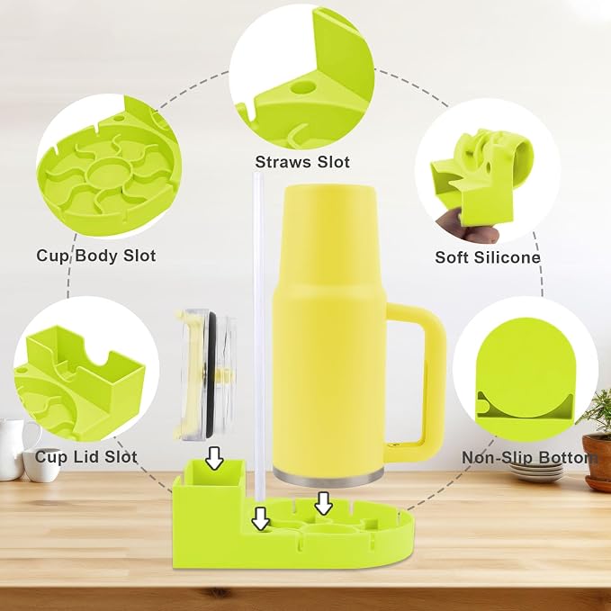 Water Bottle Drying Rack, Silicone Tumbler Drying Rack, Baby Bottle Dryer Holder - Image 5