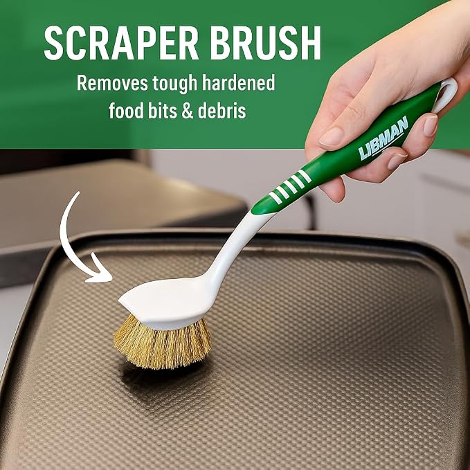 Libman Brass Brush Pot Scrubber - Image 3