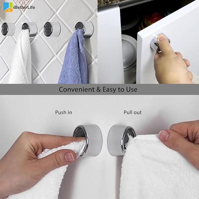iBetterLife Adhesive Towel Holder - Image 5