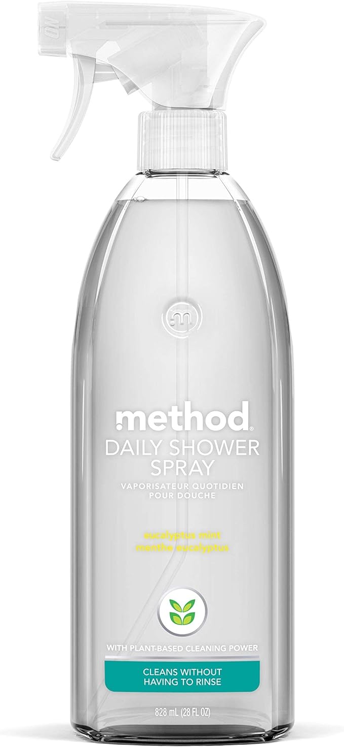 Method Daily Shower Spray Cleaner, Eucalyptus Mint, by method