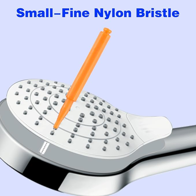 30 PCS Shower Head Cleaner Picks, Stainless Steel Holes Anti-Clogging Cleaning - Image 3