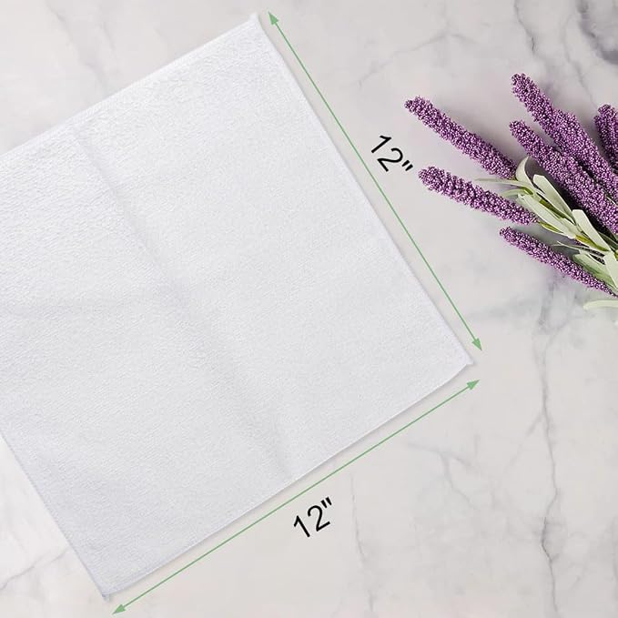 Washcloths - 20 Pack - Face Towels, Highly Soft Wash Cloths and Hand Towels - Image 2