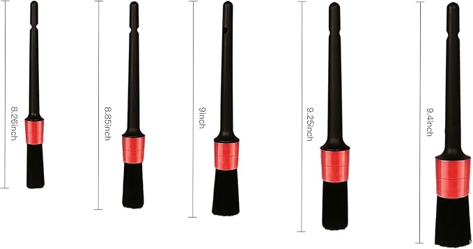 Car Detailing Brush Set, Scratch-Free Soft Bristle Brushes - Image 5
