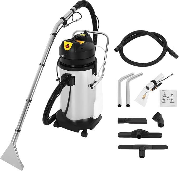 40L Commercial Carpet Cleaning Machine, 3 in 1 Carpet Spraying Floor Brush by Unknown