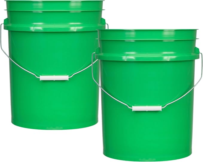House Naturals 5 Gallon Premium HPDE Plastic Bucket by House+Naturals