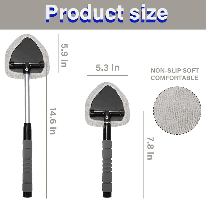 Windshield Cleaning Tool, Car Window Cleaner - Image 2