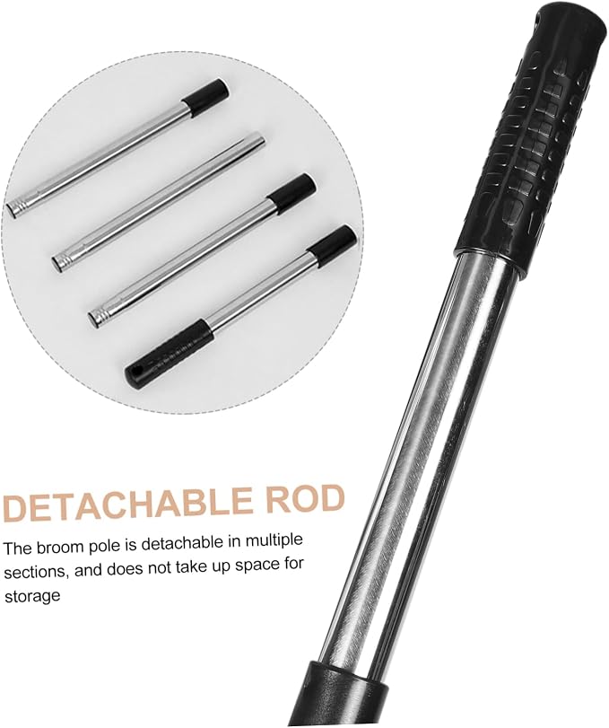 Zerodeko Hand Push Carpet Sweeper Rug Broom Carpet Cleaning Brushes Portable - Image 8