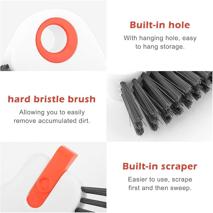 2Pcs 2 in 1 Groove Cleaning Brush, Window Track Cleaning Tools - Image 4