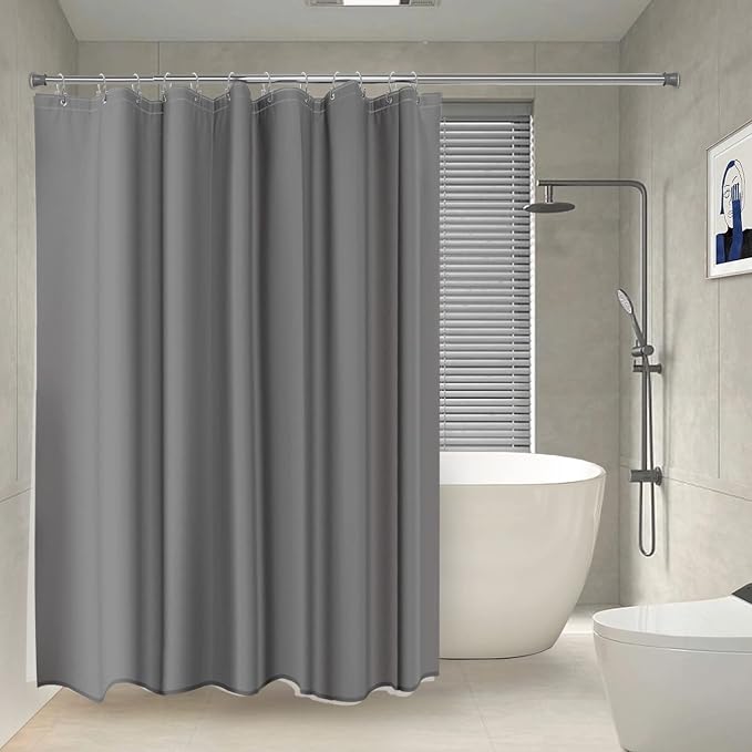 12 Pack Double Shower Curtain Hooks Rings, TENOVEL Double Sided Shower Curtain - Image 8