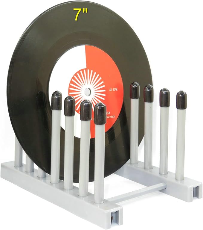 Pmsanzay Vinyl Record Storage Holder Stand cleaning device drying rack Display - by Pmsanzay