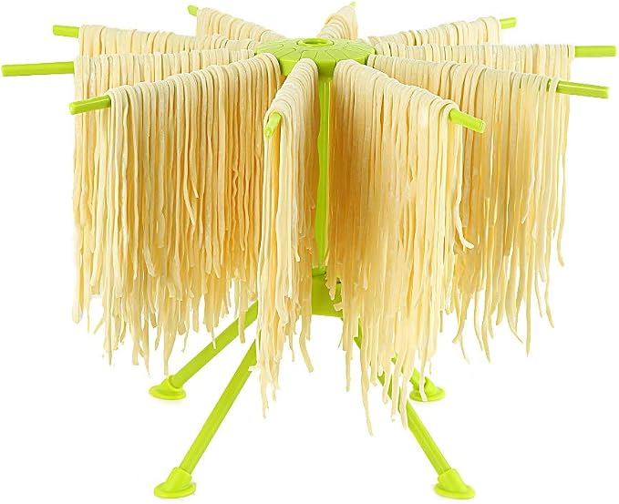 Ourokhome Collapsible Pasta Drying Rack, Plastic Foldable Homemade Fresh by Ourokhome