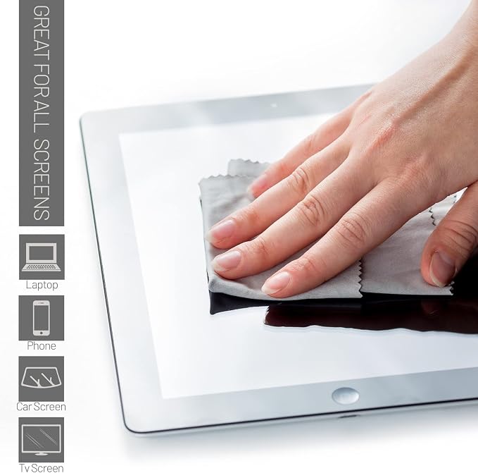 6 Pack 6" X 7" Microfiber Cleaning Cloth - Image 4