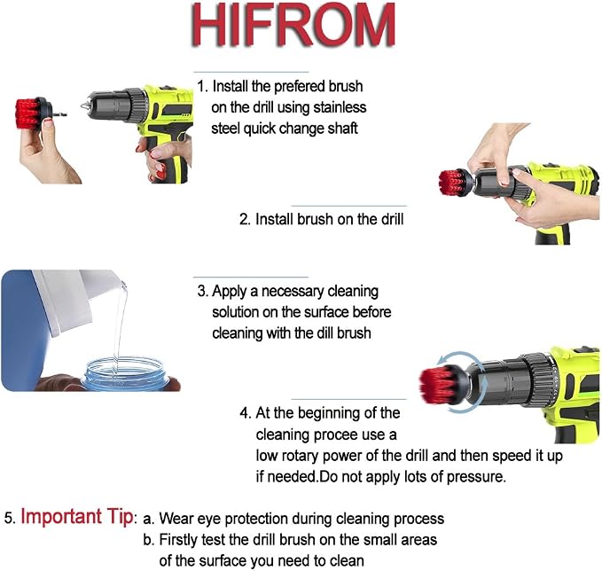 HIFROM Drill Brush - Image 9