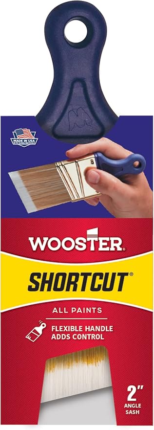 Wooster Brush Q3211-2 Shortcut Angle Sash Paintbrush by WoosterBrush