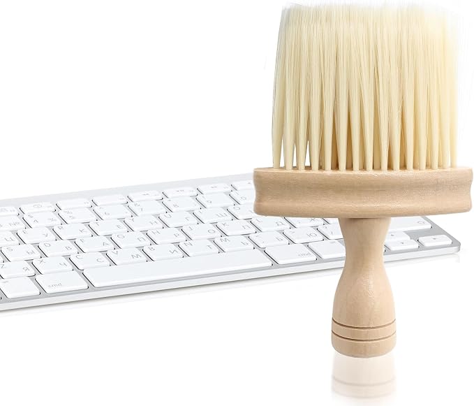 Keyboard Cleaning Brush Anti-Static Wooden Laptop PC Keyboard Cleaner Narrow - Image 7