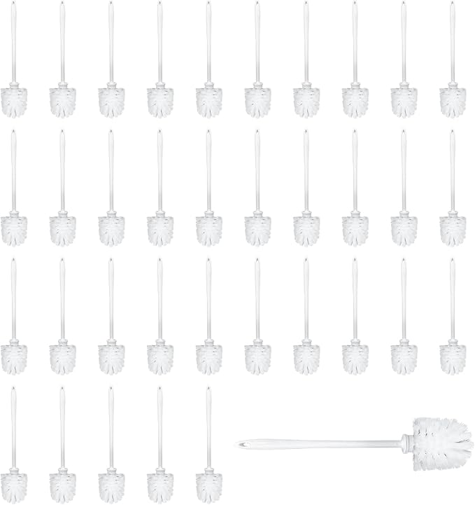 35pcs Toilet Brushes Pack Toilet Brush Only Long Toilet Brush Heavy Duty Toilet by Liubeili