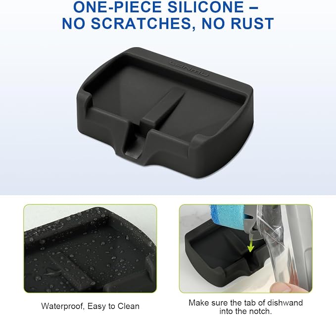 LANMU Self-Adhesive Dish Wand Holder Compatible - Image 2