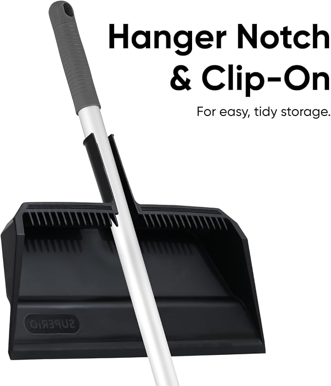 Superio 16 Silicone Pet Hair Remover Broom & 16 Dustpan - Image 5
