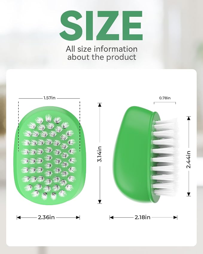 SXhyf Vegetable Brush Scrubber for Food Potato Scrubber, Dishwasher Safe Veggie - Image 8
