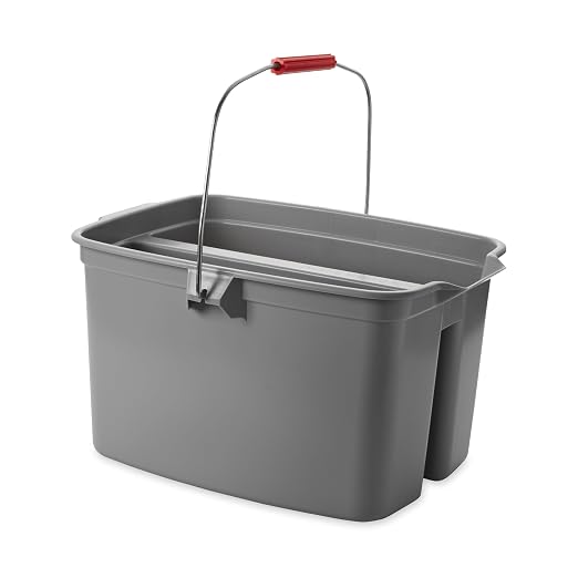 Rubbermaid Commercial Products Double Pail Plastic Bucket - Image 4