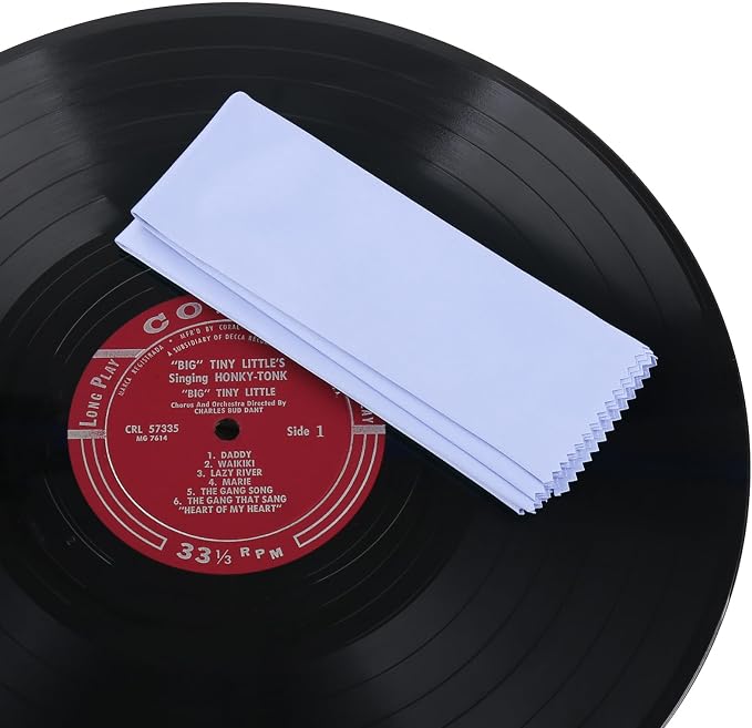 Record Cleaning Cloth, 6 Pack 12''x12'' Anti-Static Microfiber Towel by - Image 7