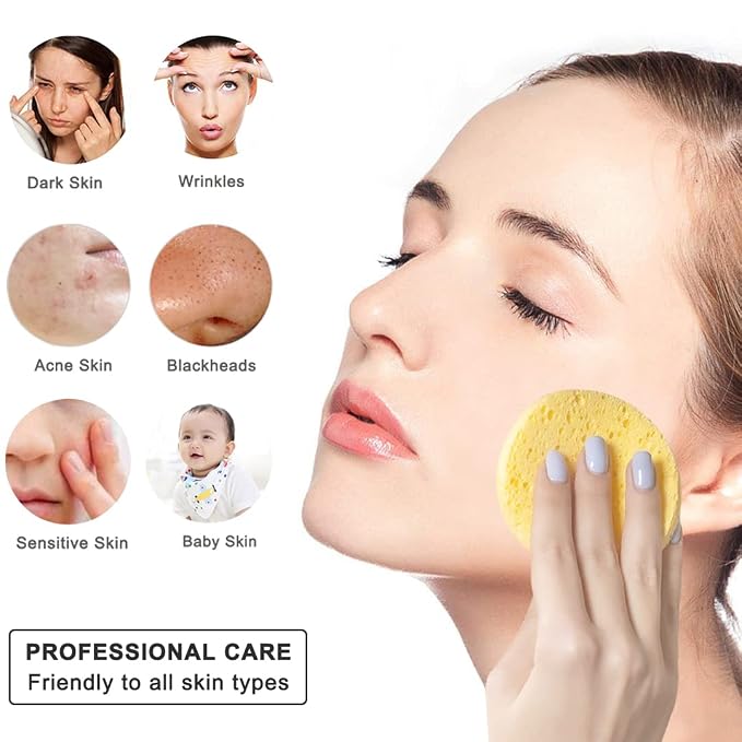 50-Count Compressed Facial Sponges - Image 3