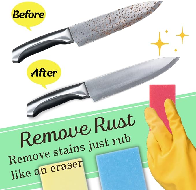 Rust Eraser for Knives Kitchen Stoves Wood Finish and Bicycles Multi Purpouse - Image 2