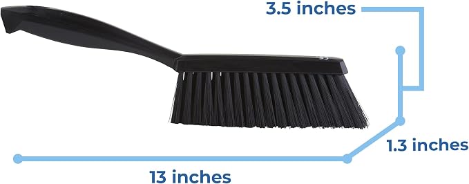 Vikan 45879 Bench Cleaning Brush, Polypropylene/Polyester Soft Bristle Dustpan - Image 2