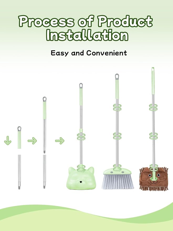Kids Cleaning Toy 3-Piece Set - Image 4