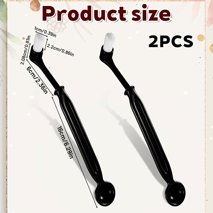 2 Pieces Espresso Machine Cleaning Brush Kit Espresso Cleaner Brushes Coffee - Image 2