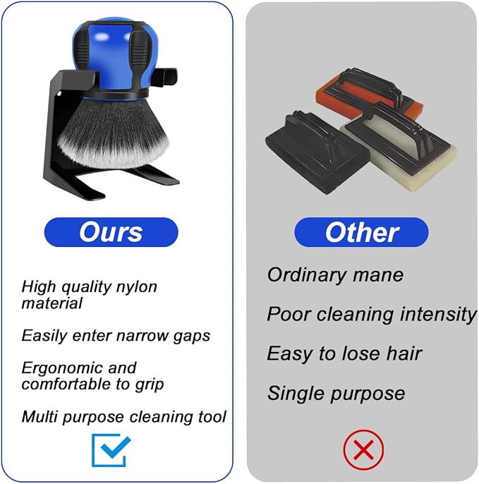 AUCELI Car Detailing Brush, Ultra Soft Auto Interior Dusting Brush - Image 4