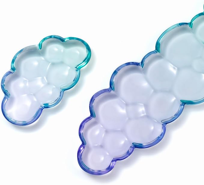 Gel Keyboard and Mouse Wrist Rest Set – Clear Cloud Wrist Rest - Image 7