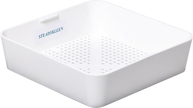 8.5-inch Floor Sink Drain Cover Alternative, Square Drain Basket - Image 3