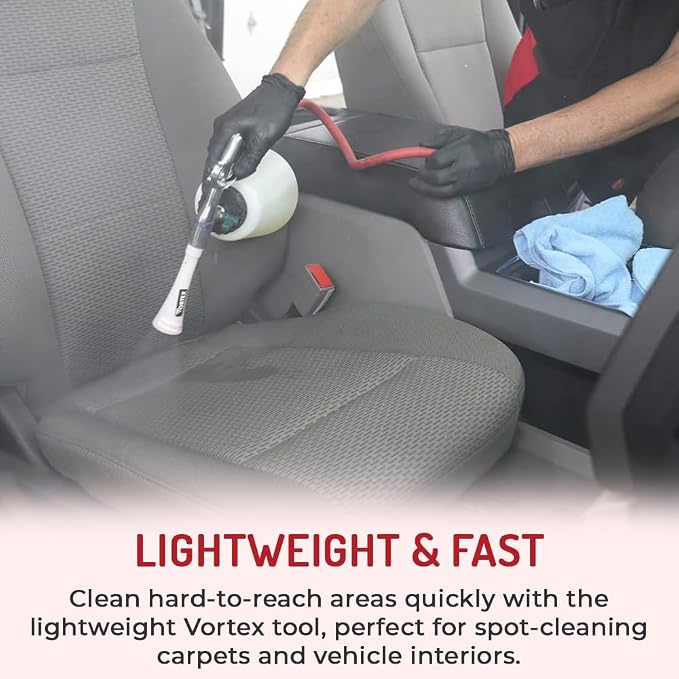 HI-TECH Vortex I Air Cleaning Gun – Deep Cleans Auto Interiors & Exteriors – - Image 3