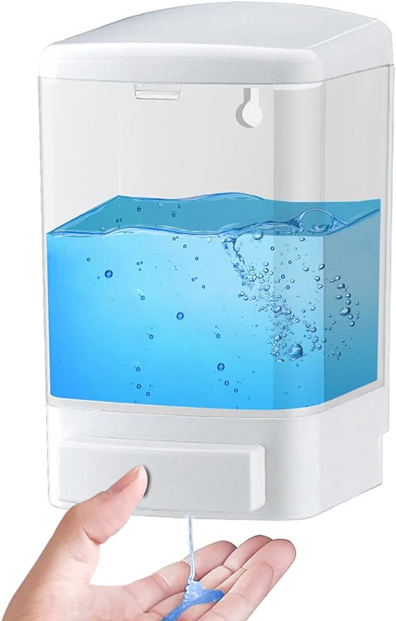 Manual Soap Dispenser Bathroom Kitchen Wall Mounted Commercial Soap Dispenser by IEALODS