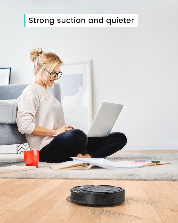 Lefant Vacuum and Mop Combo, WiFi/App/Alexa Control, 2000Pa Strong Suction 2 in - Image 7