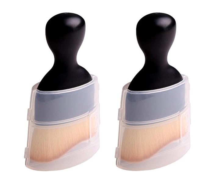 Nail Dust Brush for Acrylic Nails, 2 Pack, Soft Bristles, Ergonomic Handle - Image 3