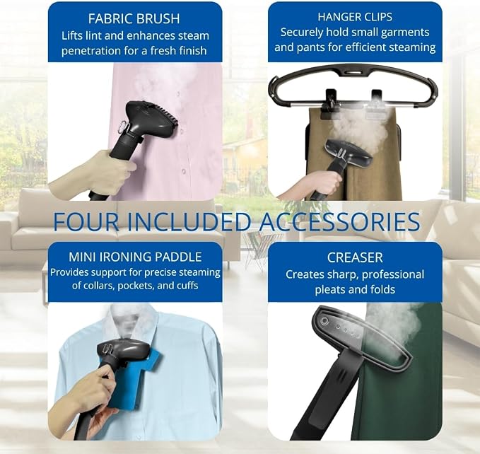 SALAV® Professional Garment Steamer - Image 8