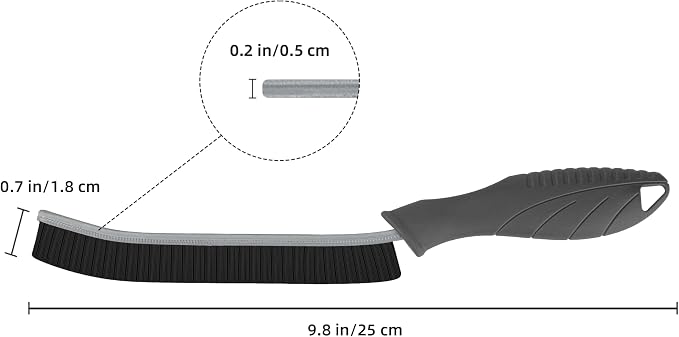 Hard Bristle Crevice Cleaning Brush - Image 7