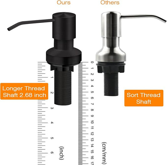 Sink Soap Dispenser for Kitchen Sink, Countertop Built in Sink Soap Dispenser - Image 2