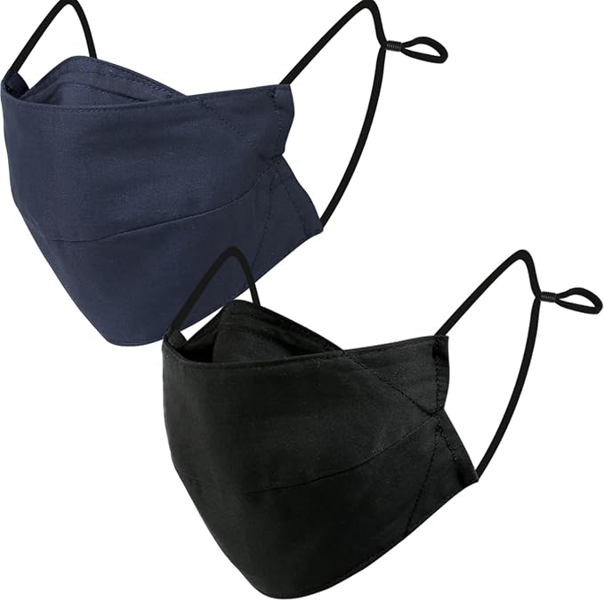 BASE CAMP Reusable Cloth Dust Face Masks 100% Cotton Washable Adjustable by BASECAMP