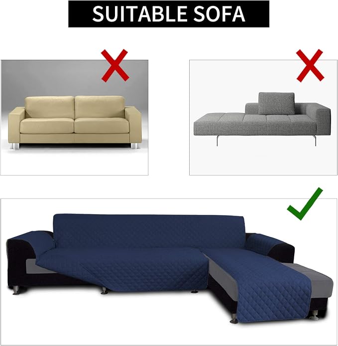 Easy-Going L Shape Sofa Slipcover - Image 4