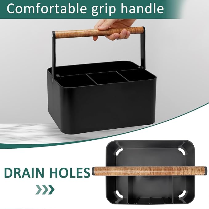 Portable Shower Caddy Dorm: Bathroom Caddy Organizer - Image 3