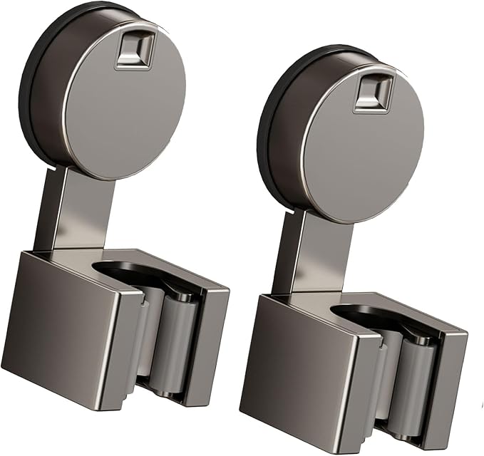 Wall Mounted Mop Organizers Strong Grip No Drilling Suction Brooms Holders by Unknown