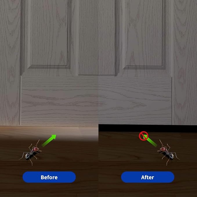 Door Draft Stopper, Strong Adhesive Door Sweep - Image 4