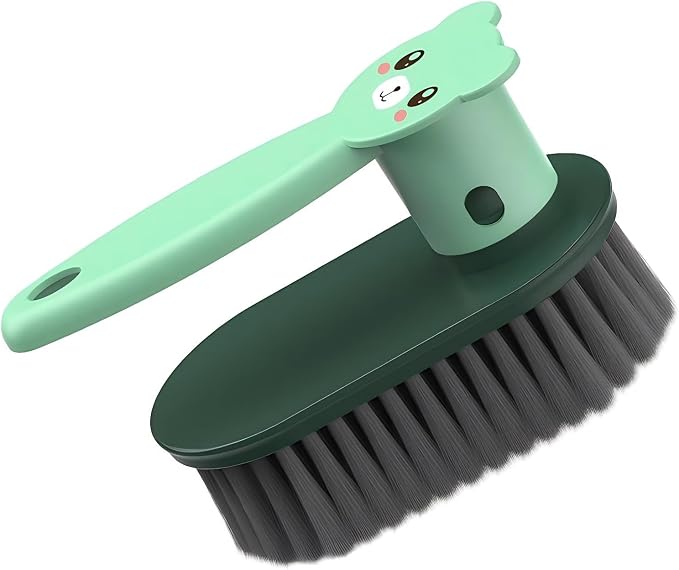 Little Bear Rotating Multi Functional Laundry Brush, Extended Bristle Cleaning by Unknown