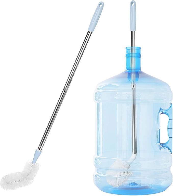 3 Gallon and 5 Gallon Water jug Cleaning Brush, Extra Long Water Bottle Carboy by Unknown